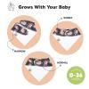 image8Pack Organic Baby Bandana Bibs for Girls  Super Absorbent Triangle Baby Bibs for Drooling and Teething Infant 100 Cotton Extra Soft for Newborn Infant 036 Months FlourishTea Party