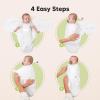 imageBaby Swaddle Sleep Sacks with Zipper  3Pack Swaddles for Newborns 36 Months Infant Baby Girls Boys Soft ampamp Durable Newborn Sleep Sack Easy Diaper Change Swaddling Blanket Sage LSage