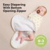 imageBaby Swaddle Sleep Sacks with Zipper  3Pack Swaddles for Newborns 36 Months Infant Baby Girls Boys Soft ampamp Durable Newborn Sleep Sack Easy Diaper Change Swaddling Blanket Sage LBumble Bear