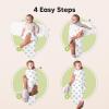 imageBaby Swaddle Sleep Sacks with Zipper  3Pack Swaddles for Newborns 36 Months Infant Baby Girls Boys Soft ampamp Durable Newborn Sleep Sack Easy Diaper Change Swaddling Blanket Sage LThe Wild 2