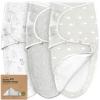 imageBaby Swaddle Sleep Sacks with Zipper  3Pack Swaddles for Newborns 36 Months Infant Baby Girls Boys Soft ampamp Durable Newborn Sleep Sack Easy Diaper Change Swaddling Blanket Sage LAspire