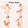 imageBaby Swaddle Sleep Sacks with Zipper  3Pack Swaddles for Newborns 36 Months Infant Baby Girls Boys Soft ampamp Durable Newborn Sleep Sack Easy Diaper Change Swaddling Blanket Sage LAngelic