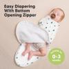 imageBaby Swaddle Sleep Sacks with Zipper  3Pack Swaddles for Newborns 36 Months Infant Baby Girls Boys Soft ampamp Durable Newborn Sleep Sack Easy Diaper Change Swaddling Blanket Sage LSpace Quest