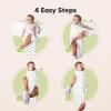 imageBaby Swaddle Sleep Sacks with Zipper  3Pack Swaddles for Newborns 36 Months Infant Baby Girls Boys Soft ampamp Durable Newborn Sleep Sack Easy Diaper Change Swaddling Blanket Sage LCosmo