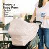 imageCar Seat Covers for Babies  Nursing Covers for Breastfeeding Baby Car Seat Canopy for Girls Boys Nursing Essentials for Breastfeeding Women Infant Stroller Privacy Protection ArcadiaPrism