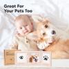 imageInkless Baby Handprint and Footprint Kit for Newborn  Baby Footprint Kit Newborn Keepsake Nursery Picture FrameDog Paw Print MakerPersonalized Gifts for New MomShowers ampamp RegistryPetal PinkGoldPetal PinkGold