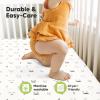 imageKeaBabies 2Pack Baby Crib Sheets for Boys Girls  52x28 Viscose Derived from Bamboo Toddler Bed Sheets Neutral Fitted Crib Mattress Cover for Standard Baby Bedding Soft ampamp Cozy SavannahNordic