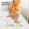imageKeaBabies 2Pack Baby Crib Sheets for Boys Girls  52x28 Viscose Derived from Bamboo Toddler Bed Sheets Neutral Fitted Crib Mattress Cover for Standard Baby Bedding Soft ampamp Cozy SavannahSavannah