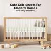 imageKeaBabies 2Pack Baby Crib Sheets for Boys Girls  52x28 Viscose Derived from Bamboo Toddler Bed Sheets Neutral Fitted Crib Mattress Cover for Standard Baby Bedding Soft ampamp Cozy SavannahFleur
