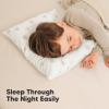 imageKeaBabies 2Pack Toddler Pillow 13x18  Soft Organic Cotton Kids Travel Bed Pillows for Sleeping School Nap Machine Washable Toddlers 2 to 5 Pillowcase Sold Separately HeartsCloud