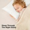 imageKeaBabies 2Pack Toddler Pillow 13x18  Soft Organic Cotton Kids Travel Bed Pillows for Sleeping School Nap Machine Washable Toddlers 2 to 5 Pillowcase Sold Separately HeartsCity Cars