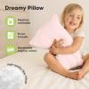 imageKeaBabies 2Pack Toddler Pillow 13x18  Soft Organic Cotton Kids Travel Bed Pillows for Sleeping School Nap Machine Washable Toddlers 2 to 5 Pillowcase Sold Separately HeartsMist Pink