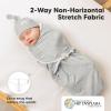 imageKeaBabies 3Pack Swaddles for Newborns Girls Boys with Hats  Organic Soft Baby Sleep Sacks Breathable Baby Swaddle 36 Months Beanies Set Premie Infant Sleep Sack 03 Months BunniesAspire