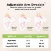 imageKeaBabies 3Pack Swaddles for Newborns Girls Boys with Hats  Organic Soft Baby Sleep Sacks Breathable Baby Swaddle 36 Months Beanies Set Premie Infant Sleep Sack 03 Months BunniesBunnies