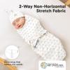 imageKeaBabies 3Pack Swaddles for Newborns Girls Boys with Hats  Organic Soft Baby Sleep Sacks Breathable Baby Swaddle 36 Months Beanies Set Premie Infant Sleep Sack 03 Months BunniesShifts