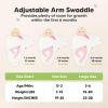 imageKeaBabies 3Pack Swaddles for Newborns Girls Boys with Hats  Organic Soft Baby Sleep Sacks Breathable Baby Swaddle 36 Months Beanies Set Premie Infant Sleep Sack 03 Months BunniesNibblesBruce