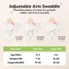 imageKeaBabies 3Pack Swaddles for Newborns Girls Boys with Hats  Organic Soft Baby Sleep Sacks Breathable Baby Swaddle 36 Months Beanies Set Premie Infant Sleep Sack 03 Months BunniesPrairie