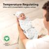 imageKeaBabies 3Pack Swaddles for Newborns Girls Boys with Hats  Organic Soft Baby Sleep Sacks Breathable Baby Swaddle 36 Months Beanies Set Premie Infant Sleep Sack 03 Months BunniesShifts