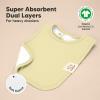 imageKeaBabies 8Pack Organic Baby Bibs for Boys Girls  Super Absorbent Cotton Drool Bibs for Baby Girl ampamp Boy Teething Toddler Drooling Newborn Ultra Soft ampamp Machine Washable Beach DayDew