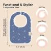 imageKeaBabies 8Pack Organic Baby Bibs for Boys Girls  Super Absorbent Cotton Drool Bibs for Baby Girl ampamp Boy Teething Toddler Drooling Newborn Ultra Soft ampamp Machine Washable Beach DayMarine Muse