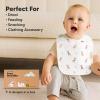 imageKeaBabies 8Pack Organic Baby Bibs for Boys Girls  Super Absorbent Cotton Drool Bibs for Baby Girl ampamp Boy Teething Toddler Drooling Newborn Ultra Soft ampamp Machine Washable Beach DayWilderness