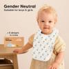 imageKeaBabies 8Pack Organic Baby Bibs for Boys Girls  Super Absorbent Cotton Drool Bibs for Baby Girl ampamp Boy Teething Toddler Drooling Newborn Ultra Soft ampamp Machine Washable Beach DayBeach Day