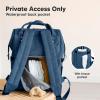 imageKeaBabies Baby Diaper Bag Backpack  Large Baby Bag for Boys Girls Waterproof Multi Function Travel Diaper Backpack with Changing Pad Durable Travel Essentials for Moms and Dads Navy BlueNavy Blue