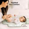 imageKeaBabies Portable Diaper Changing Pad  Large Waterproof Baby Changing Mat Compact Travel Diaper Clutch Functional Pockets Fit Newborn Essentials Wipeable ampamp Padded Baby Changer PrismFox Vale