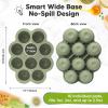 imageKeaBabies Silicone Food Freezer Trays with Lid 2oz x 10 Pods Baby Food Storage Containers Easy Puree Meal Prep Breast Milk Silicone Freezer Molds DishwasherMicrowave SafeBPAFreeBlossomSage