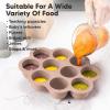 imageKeaBabies Silicone Food Freezer Trays with Lid 2oz x 10 Pods Baby Food Storage Containers Easy Puree Meal Prep Breast Milk Silicone Freezer Molds DishwasherMicrowave SafeBPAFreeBlossomDusk