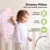 imageKeaBabies Toddler Pillow with Pillowcase Jumbo 14X20  Soft Organic Cotton Toddler Pillows for Sleeping  Machine Washable  Perfect for Travel Toddler Bed Set Soft WhiteFlutter