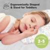imageKeaBabies Toddler Pillow with Pillowcase Jumbo 14X20  Soft Organic Cotton Toddler Pillows for Sleeping  Machine Washable  Perfect for Travel Toddler Bed Set Soft WhiteNarwhal