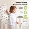 imageKeaBabies Toddler Pillow with Pillowcase Jumbo 14X20  Soft Organic Cotton Toddler Pillows for Sleeping  Machine Washable  Perfect for Travel Toddler Bed Set Soft WhiteBarn