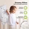 imageKeaBabies Toddler Pillow with Pillowcase Jumbo 14X20  Soft Organic Cotton Toddler Pillows for Sleeping  Machine Washable  Perfect for Travel Toddler Bed Set Soft WhiteKeasafari