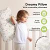 imageKeaBabies Toddler Pillow with Pillowcase Jumbo 14X20  Soft Organic Cotton Toddler Pillows for Sleeping  Machine Washable  Perfect for Travel Toddler Bed Set Soft WhiteFlora Vale