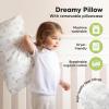 imageKeaBabies Toddler Pillow with Pillowcase Jumbo 14X20  Soft Organic Cotton Toddler Pillows for Sleeping  Machine Washable  Perfect for Travel Toddler Bed Set Soft WhiteKeafriends