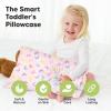 imageKeaBabies Toddler Pillowcase 13quotx18quot  Organic Cotton Toddler Pillowcase for Kids Boys Girls Soft ampamp Durable Cotton Cover for Miniature Sleepy Pillows Cute Colors Pillow Sold Separately VroomFlutter