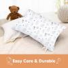 imageKeaBabies Toddler Pillowcase 13quotx18quot  Organic Cotton Toddler Pillowcase for Kids Boys Girls Soft ampamp Durable Cotton Cover for Miniature Sleepy Pillows Cute Colors Pillow Sold Separately VroomKeafriends