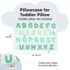 imageKeaBabies Toddler Pillowcase 13quotx18quot  Organic Cotton Toddler Pillowcase for Kids Boys Girls Soft ampamp Durable Cotton Cover for Miniature Sleepy Pillows Cute Colors Pillow Sold Separately VroomKeaabc Mint