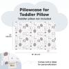 imageKeaBabies Toddler Pillowcase 13quotx18quot  Organic Cotton Toddler Pillowcase for Kids Boys Girls Soft ampamp Durable Cotton Cover for Miniature Sleepy Pillows Cute Colors Pillow Sold Separately VroomKeasafari