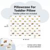 imageKeaBabies Toddler Pillowcase 13quotx18quot  Organic Cotton Toddler Pillowcase for Kids Boys Girls Soft ampamp Durable Cotton Cover for Miniature Sleepy Pillows Cute Colors Pillow Sold Separately VroomConstruction