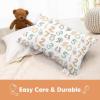 imageKeaBabies Toddler Pillowcase 13quotx18quot  Organic Cotton Toddler Pillowcase for Kids Boys Girls Soft ampamp Durable Cotton Cover for Miniature Sleepy Pillows Cute Colors Pillow Sold Separately VroomWild Count