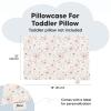 imageKeaBabies Toddler Pillowcase 13quotx18quot  Organic Cotton Toddler Pillowcase for Kids Boys Girls Soft ampamp Durable Cotton Cover for Miniature Sleepy Pillows Cute Colors Pillow Sold Separately VroomFlora Vale
