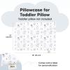 imageKeaBabies Toddler Pillowcase 13quotx18quot  Organic Cotton Toddler Pillowcase for Kids Boys Girls Soft ampamp Durable Cotton Cover for Miniature Sleepy Pillows Cute Colors Pillow Sold Separately VroomKeafriends