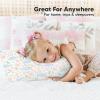 imageKeaBabies Toddler Pillowcase 13quotx18quot  Organic Cotton Toddler Pillowcase for Kids Boys Girls Soft ampamp Durable Cotton Cover for Miniature Sleepy Pillows Cute Colors Pillow Sold Separately VroomNarwhal