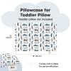 imageKeaBabies Toddler Pillowcase 13quotx18quot  Organic Cotton Toddler Pillowcase for Kids Boys Girls Soft ampamp Durable Cotton Cover for Miniature Sleepy Pillows Cute Colors Pillow Sold Separately VroomVroom