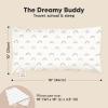 imageMini Toddler Pillow with Pillowcase  9x13 My Little Dreamy Travel Kids Pillow for Sleeping Toddler Bed Small Tiny Organic Cotton Pillowcase Soft ampamp Breathable Kids 24 Years Old PolarJolly Rainbow