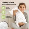 imageMini Toddler Pillow with Pillowcase  9x13 My Little Dreamy Travel Kids Pillow for Sleeping Toddler Bed Small Tiny Organic Cotton Pillowcase Soft ampamp Breathable Kids 24 Years Old PolarNibbles