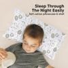 imageMini Toddler Pillow with Pillowcase  9x13 My Little Dreamy Travel Kids Pillow for Sleeping Toddler Bed Small Tiny Organic Cotton Pillowcase Soft ampamp Breathable Kids 24 Years Old PolarKeasafari