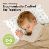 imageMini Toddler Pillow with Pillowcase  9x13 My Little Dreamy Travel Kids Pillow for Sleeping Toddler Bed Small Tiny Organic Cotton Pillowcase Soft ampamp Breathable Kids 24 Years Old PolarSavannah